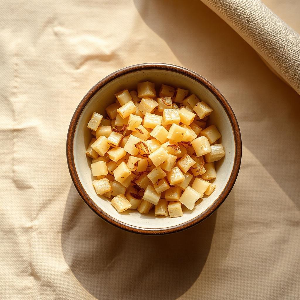 Dehydrated onion chopped