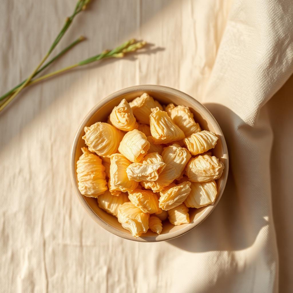 Dehydrated onion kibbled